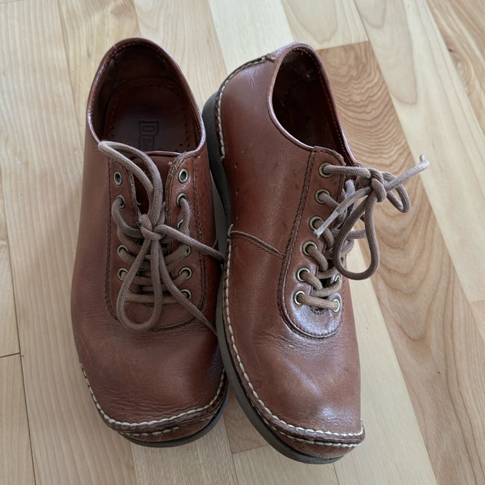 Dexter vintage leather shoes size 7 EUC